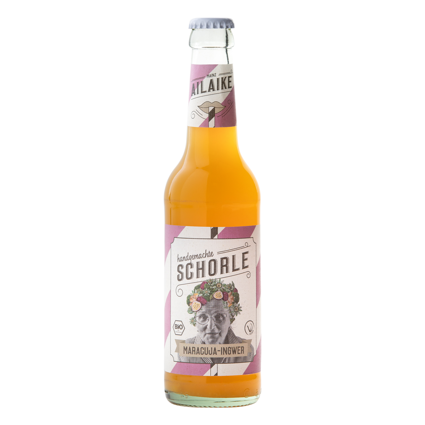 AiLaike Maracuja‑Ingwer Bio-Schorle – 15er Kiste