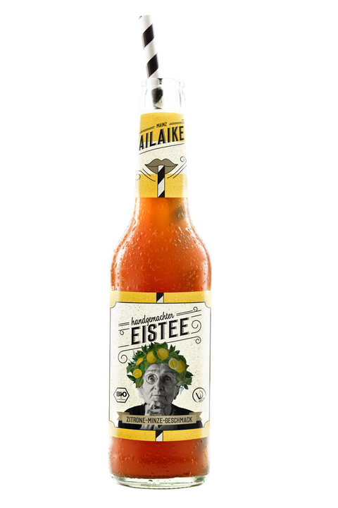 Bio-Eistee Zitrone-Minze