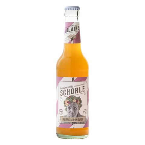 AiLaike Maracuja‑Ingwer Bio-Schorle – 15er Kiste