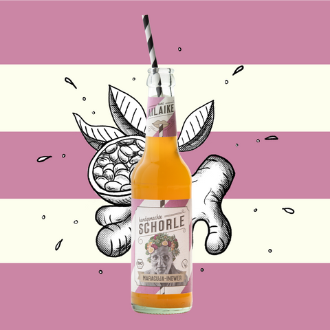 AiLaike Maracuja‑Ingwer Bio-Schorle - Paket