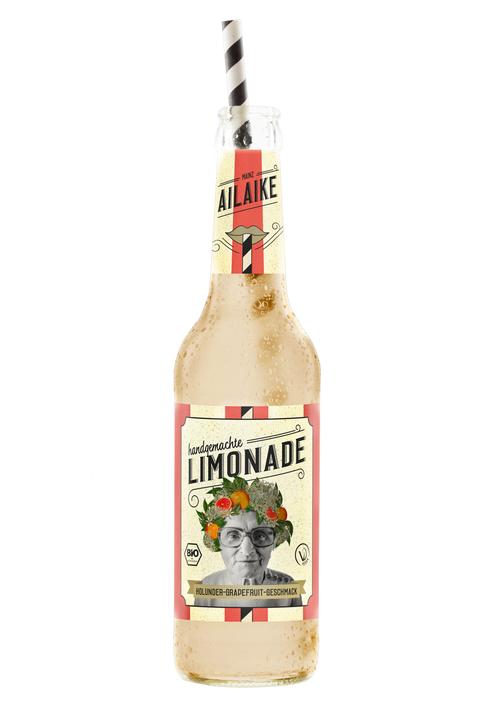 Bio-Limonade Holunder-Grapefruit