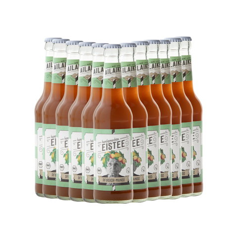 AiLaike Pfirsich-Mango Bio-Eistee – Paket