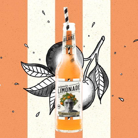 AiLaike Orange‑Acerola Bio-Limonade – 15er Kiste
