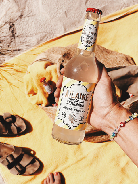 AiLaike Zitrone‑Rosmarin Bio-Limonade – 15er Kiste